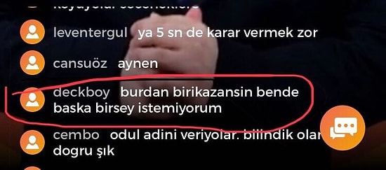Oyna Kazan Chat Odalarında Yapılan Yorumlarla Yardımlaşmanın Zirvesine Çıkan Yarışmacılar