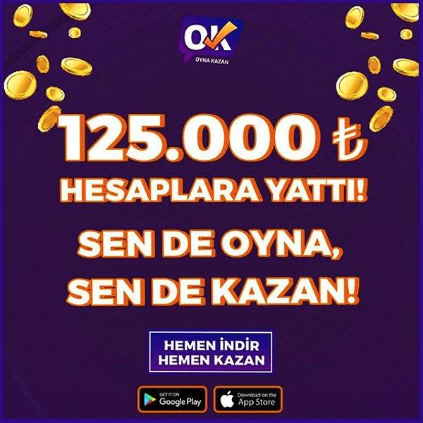 Oyna Kazan'da şimdiye kadar milyonlarca lira dağıtıldı, binlerce lira ise kazananların banka hesabına yattı.