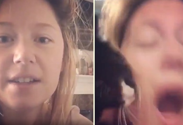 Video Çekerken Düzenli Olarak Kedi Dostunun Saldırısına Uğrayan Kadın