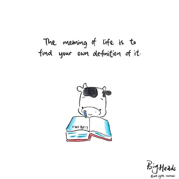 17. Смысл жизни в том, чтобы найти свое собственное ей определение