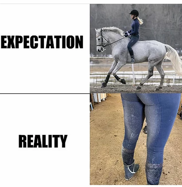 Гордо скачешь на коне без седла, как в кино: ожидание и суровая реальность