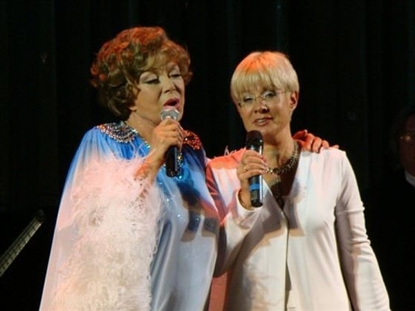 10. Эдита Пьеха и Илона Броневицкая