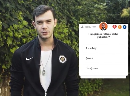 22 Mart Cuma Oyna Kazan 21:30 Yarışması İpucu ve Kopya Geldi! Hangi Askeri Rütbe Daha Büyüktür?