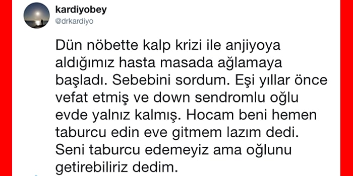 Down Sendromlu Oğlu Evde Yalnız Kaldığı İçin Ağlayan Hastanın Yüzünü Güldüren Güzel Yürekli Doktorlarımız