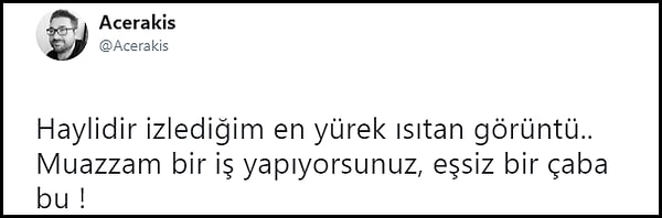 O görüntülere Twitter'dan gelen tepkiler: