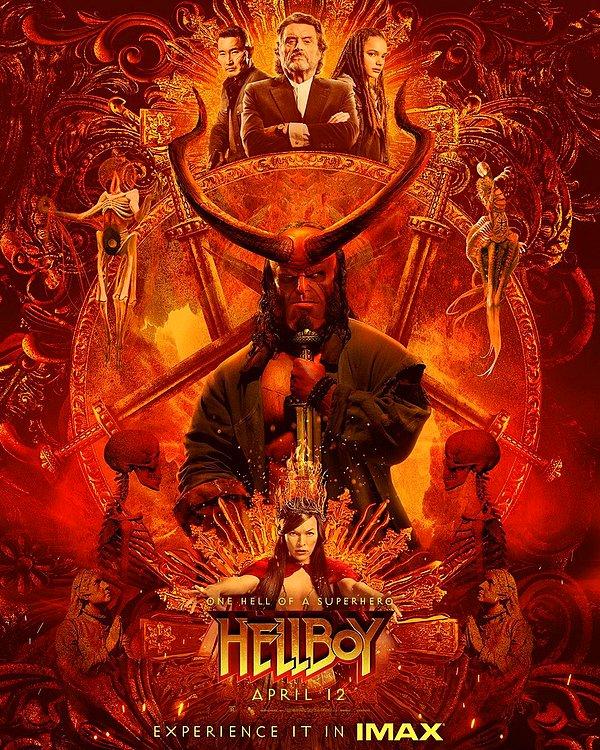 6. Hellboy filminden yeni bir poster yayınlandı.