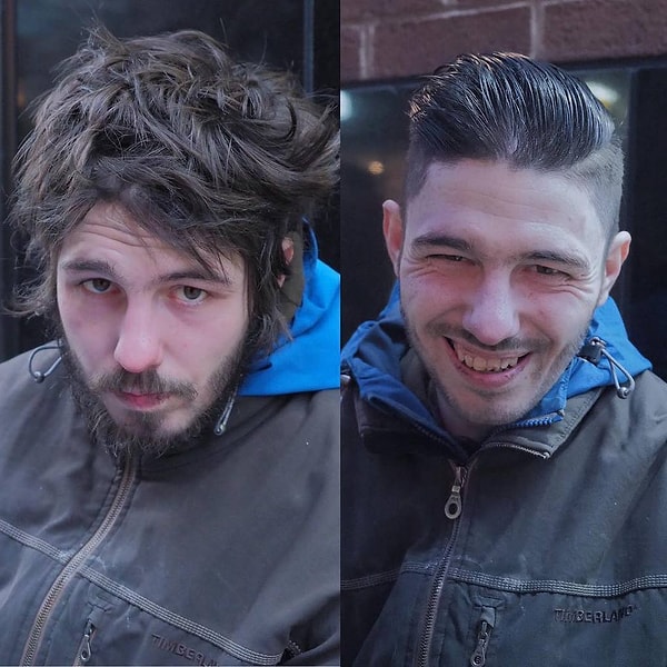 17. Еще одна из работ парикмахера