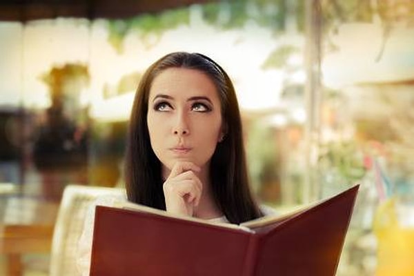 3. Подруга пригласила вас в крутой ресторан, меню которого как будто составлено для гурманов. Вы ничего не можете выбрать, потому что ничего не понимаете. Ваши действия?