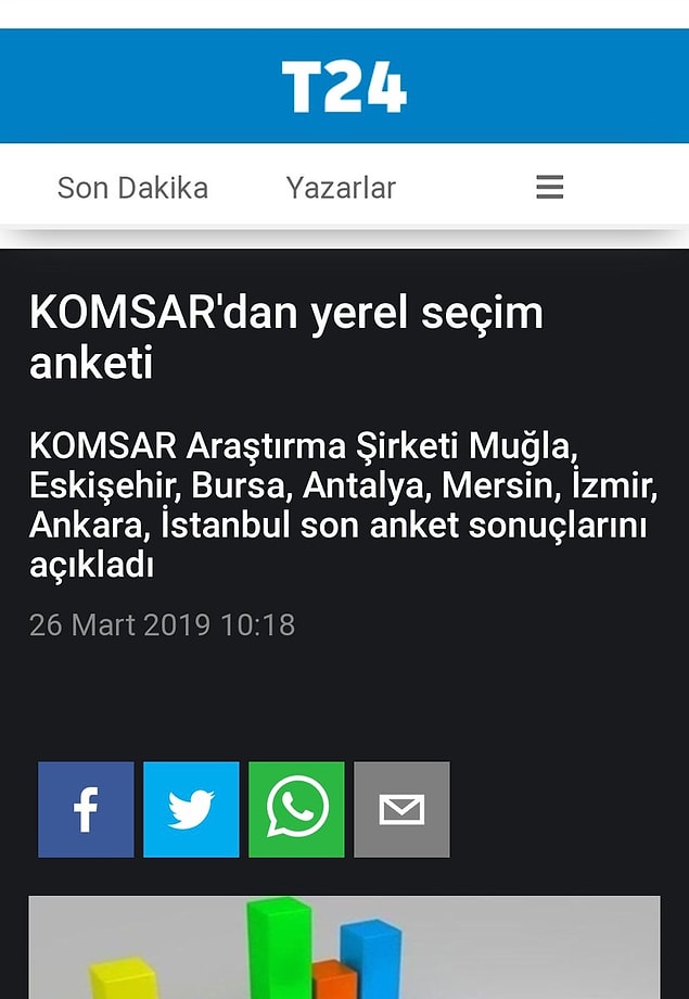 KOMSAR'ın anketlerine her görüşü temsil eden haber siteleri amiyane tabiriyle sazan gibi atladı.