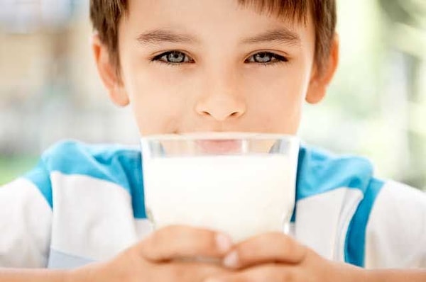5. В детстве вы любили пить молоко?