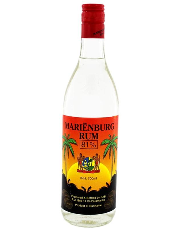 5. Mariënburg rum – 90%