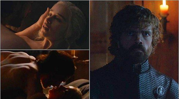3. Uzun zamandır beklenen Daenerys ve Jon yakınlaşması en sonunda yaşandı.