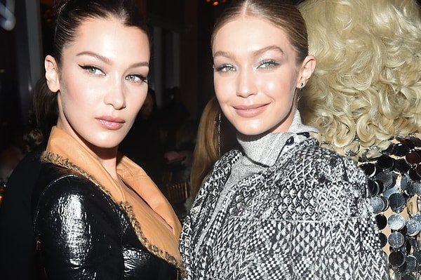 2. Это сестры Хадид. Которая из них Джиджи?