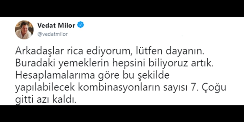 Paylaştığı Videolarla İştah Kesmeyi Başaran Baruthane Pilavcısı'na Vedat Milor da Sessiz Kalamadı