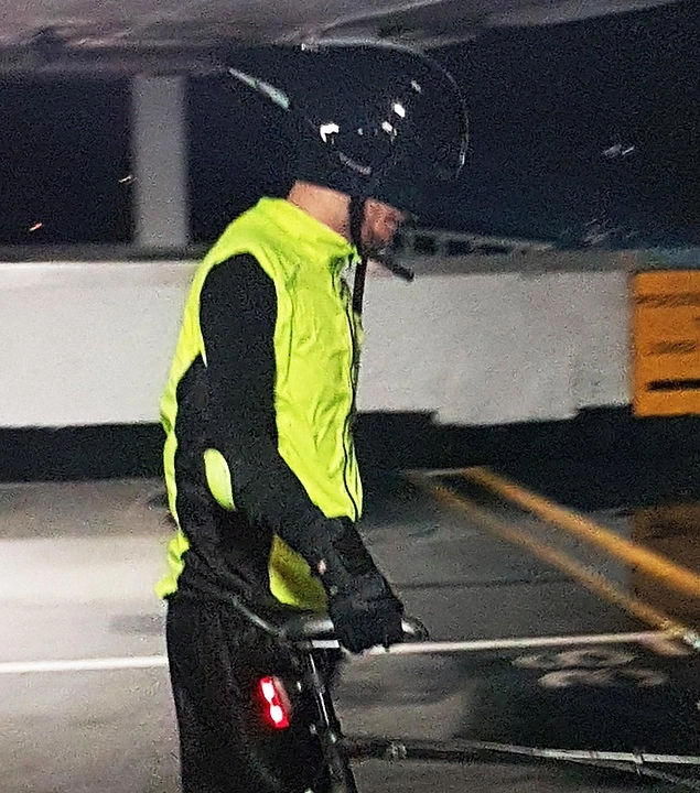 “This guy, who calls himself ‘the peddler,’ wears a velodrome helmet and a balaclava and returns stolen bikes (including mine) from online sellers. He also patrols the streets making sure bikes are properly locked up and registered online. He was just interviewed on the radio!”