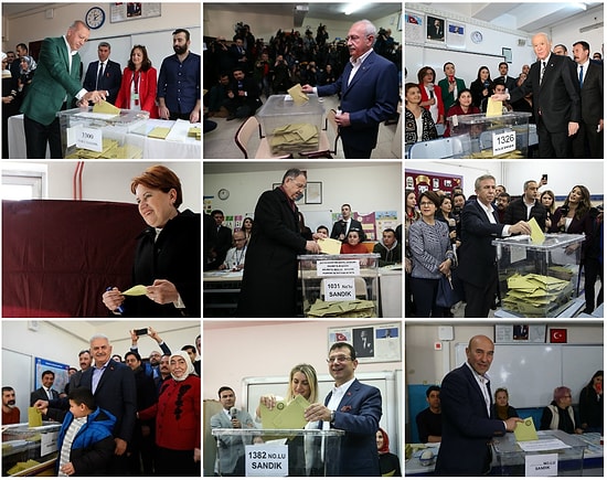 Kim, Nerede Oy Kullandı? Siyasiler de Sandık Başında