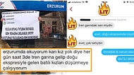 Düşüyor mu Böyle? Doğu Ekspresi'yle Geçenleri Erzurum'da Pankartla Karşılayan ve Batılı Düşürmeye(!) Çalışan Genç