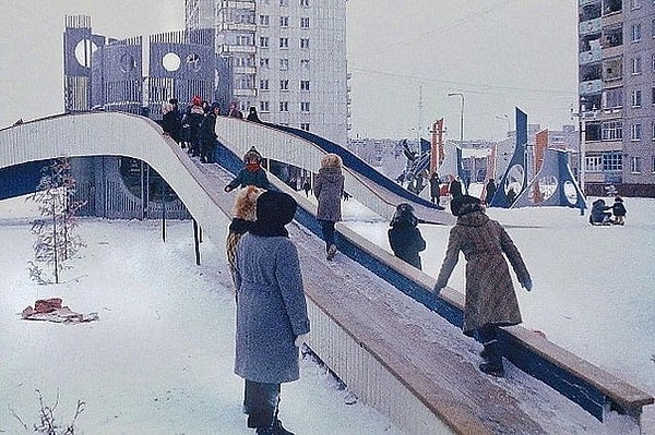 23. Детские деревянные городк, Тобольск, 1980-е гг