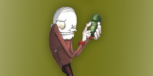 Вы грешите жадностью!