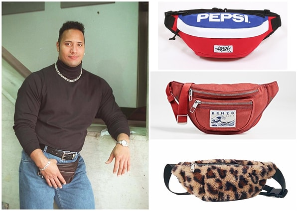 1. Поясная сумка, или "бананка"