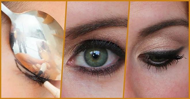 Kusursuz Eyeliner'ı Tek Seferde Çekmek İçin Her Kadının Bilmesi Gereken 22 Şaşırtıcı İpucu