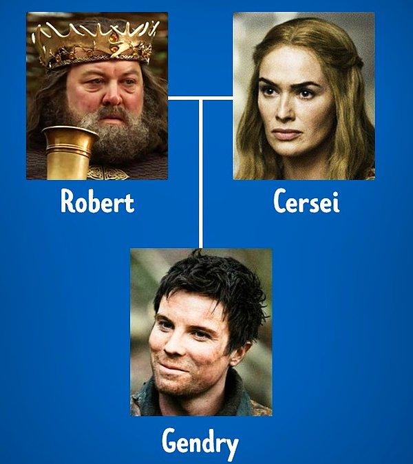 3. Gendry, aslında Cersei ve Robert Baratheon'ın oğlunun ta kendisi.