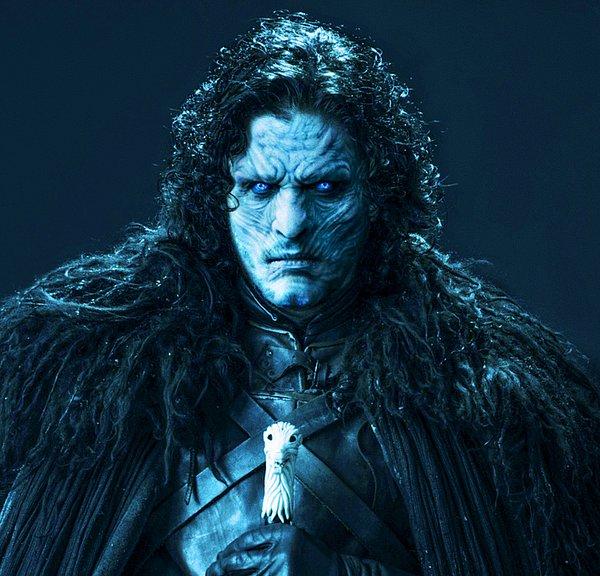 6. Jon Snow en sonunda Gece Kralı olacak.