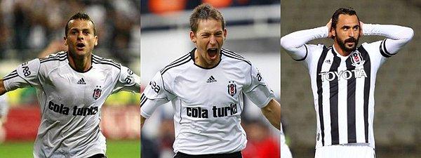Beşiktaş formasıyla en çok gol atan 3 yabancı futbolcu:
