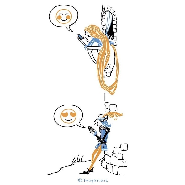 13. Когда слова не нужны. Ведь их заменяют смайлики