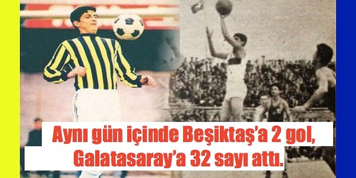 Sadece Fenerbahçe'nin Değil Türk Spor Tarihinin Efsane İsmi Can Bartu