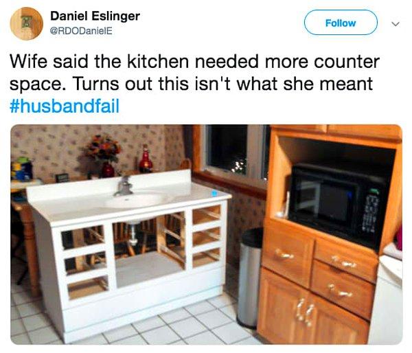 10. "Bize mutfak tezgahı lazım." dediğimde bunu kastetmemiştim ki...