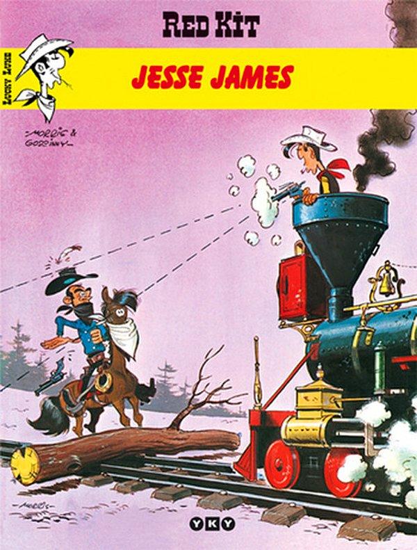 1969 yılında karikatür sanatçısı Morris ve yazar René Goscinny tarafından yaratılmış olan Red Kit kahramanı yeni macerasında Jesse James, Frank James ve Cole Younger ile karşılaşır.