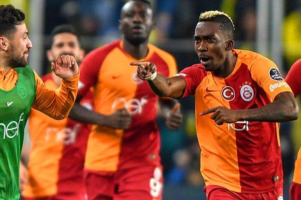 66. dakikada Galatasaray, Onyekuru'nun golüyle 1-0 öne geçti.