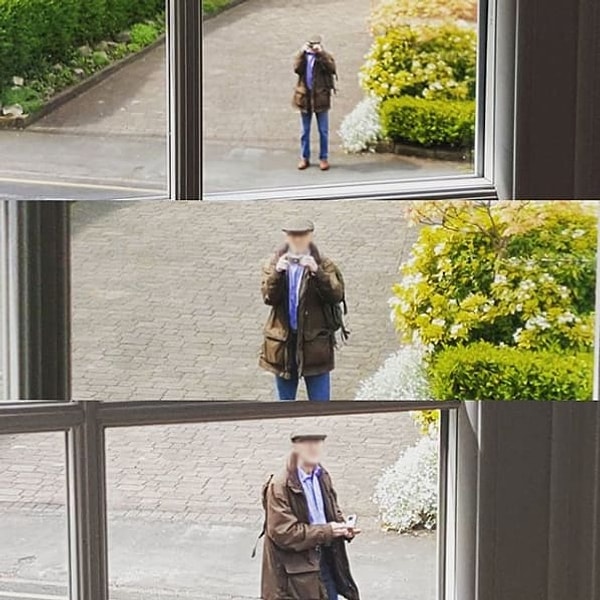 4. Безобидный сосед, который снимает вас на камеру для каких-то секретных целей. 🤔