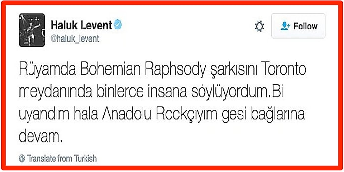 Güzel Yüreğiyle Tanıdığımız Haluk Levent'in Türkiye'nin En Eğlenceli Kişiliklerinden Biri Olduğunu Gösteren Paylaşımları