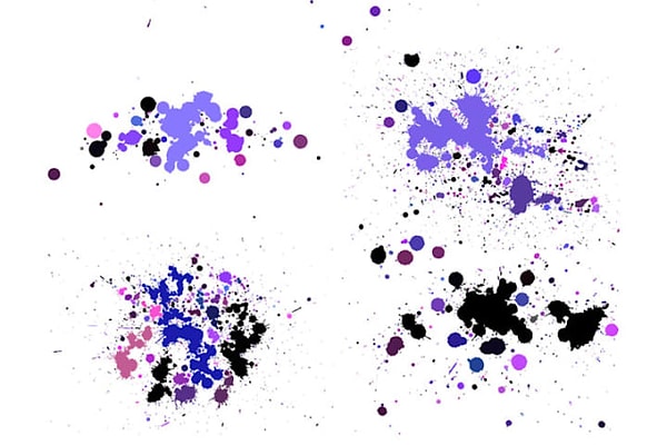 3. А каким словом вы бы описали эти пятна?