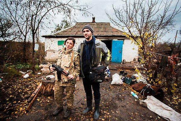 Ukrayna, Donbas'ta Gürcü bir asker