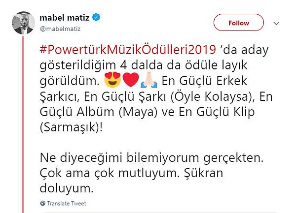 Ve her daim başarılarıyla bizi gururlandırmaya devam ediyor...