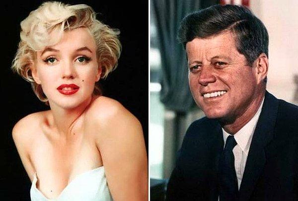 Amerika'nın eski başkanı John F. Kennedy ve efsane yıldız Marilyn Monroe arasındaki gizli aşk bugün hala konuşuluyor.