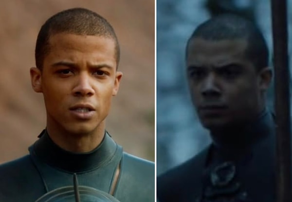 18. Командующий Безупречными Серый Червь сохраняет стиль: суровое лицо, стрижка «под ноль».