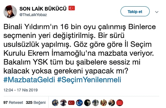Ekrem İmamoğlu'nun Mazbatayı Aldığına İnanmak İstemeyen ve Tepkisini Twitter'dan Gösteren İnsanlar