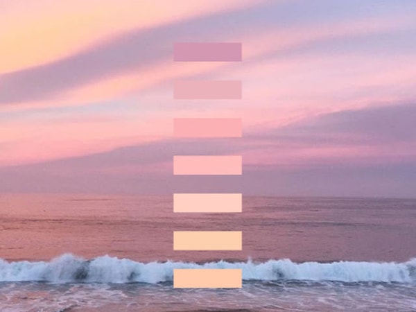 7. А какой из этих оттенков розового олицетворяет спокойствие?