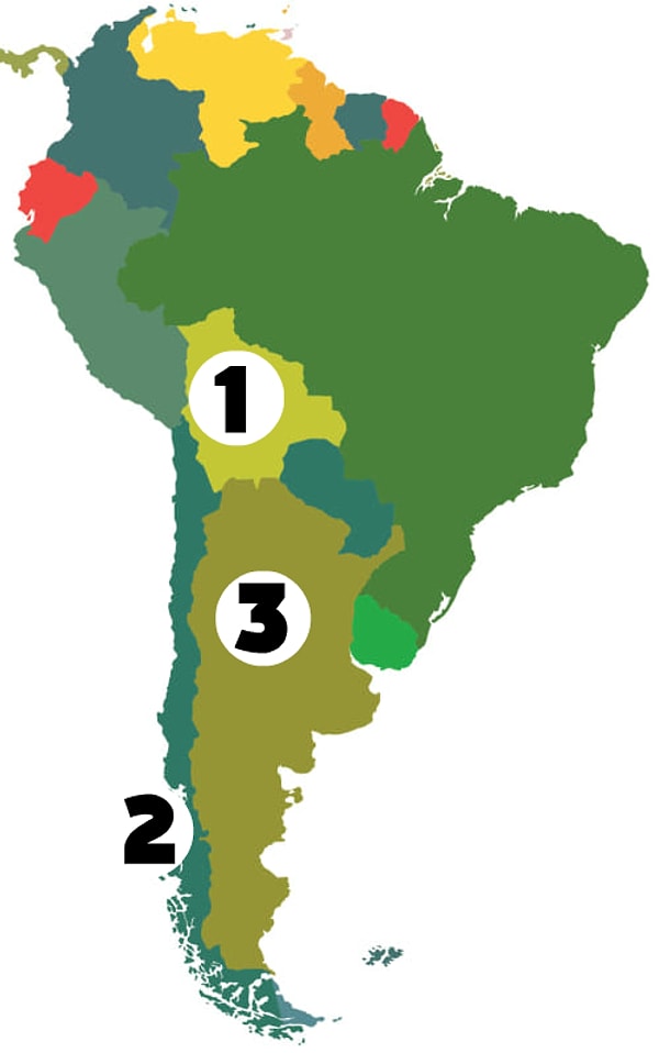 2. А теперь найдите Чили: