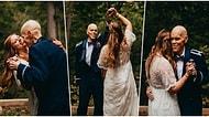 Düğün Fotoğraflarını Nişanlısı Yerine Kanser Hastası Olan Babası İle Çektiren Kadın