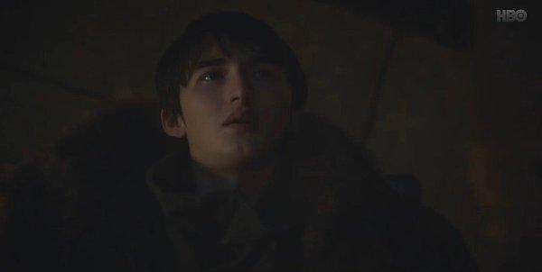 13. Konseydeki en önemli noktalardan biri Bran'in, Night King'in kendisi için geliyor olduğunu söylemeseydi.