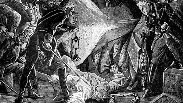 5. В каком месяце был убит Павел I?