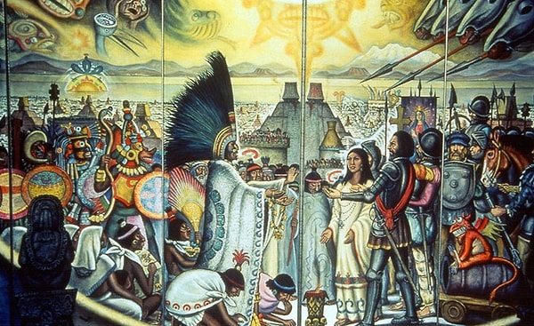 9. Испанское завоевание империи ацтеков, 1519—1524