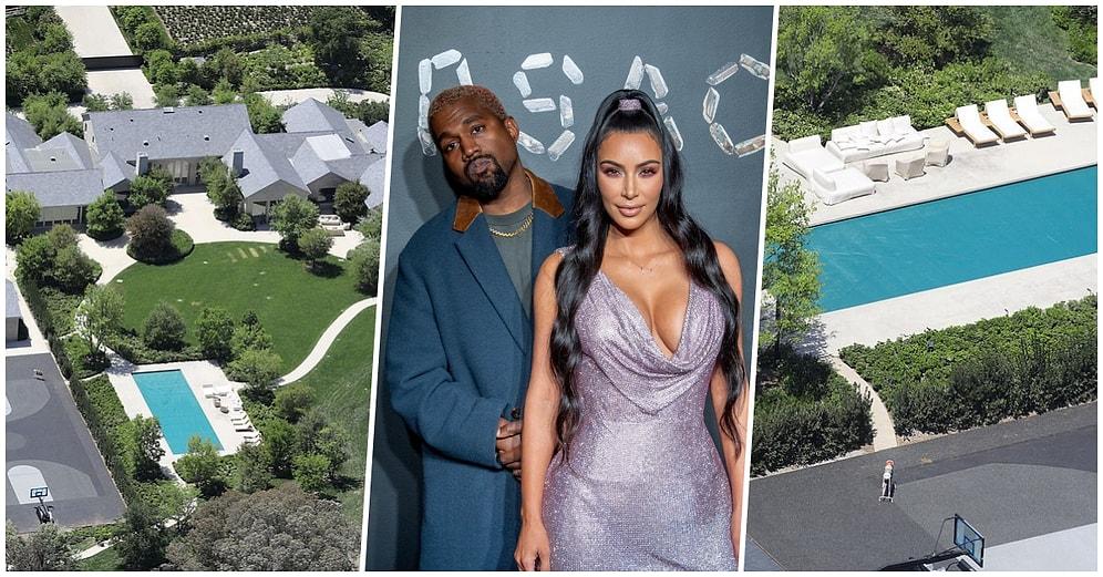 Kim Kardashian ve Kanye West'in Yapımı Beş Yıl Süren 120 Milyon TL Değerindeki Malikaneleri