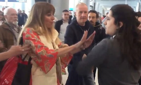 Havalimanında Personele Hakaret Eden Kadın Tepkilerin Odağında
