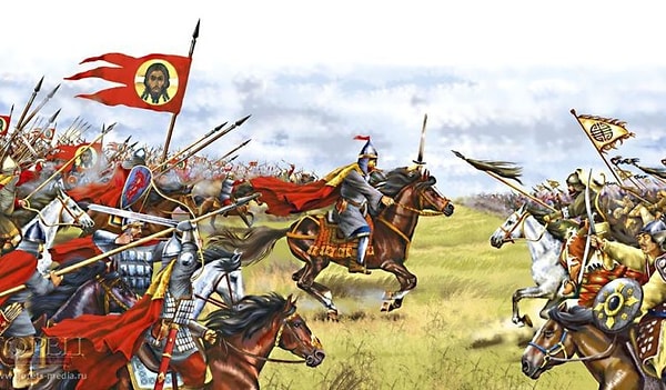 8. Куликовская битва произошла в...